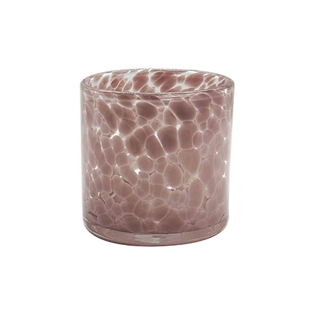 Flower Glass Candle Holder