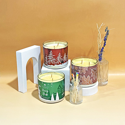 Golden Dusk Candle