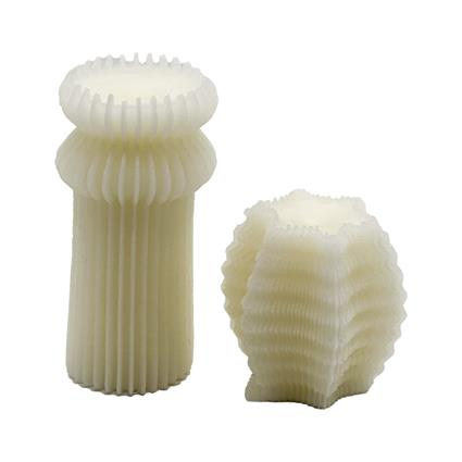 Carved Wax Candles