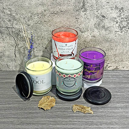 Glass Candle Glass Candle