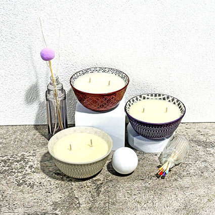 Glass Candle Glass Candle